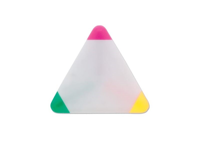 Highlighter Triangle incl. Opdruk - Uniek Relatiegeschenk | Totziens Promotions
