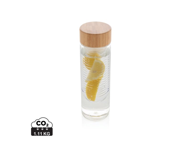 Infuserfles met bamboe dop