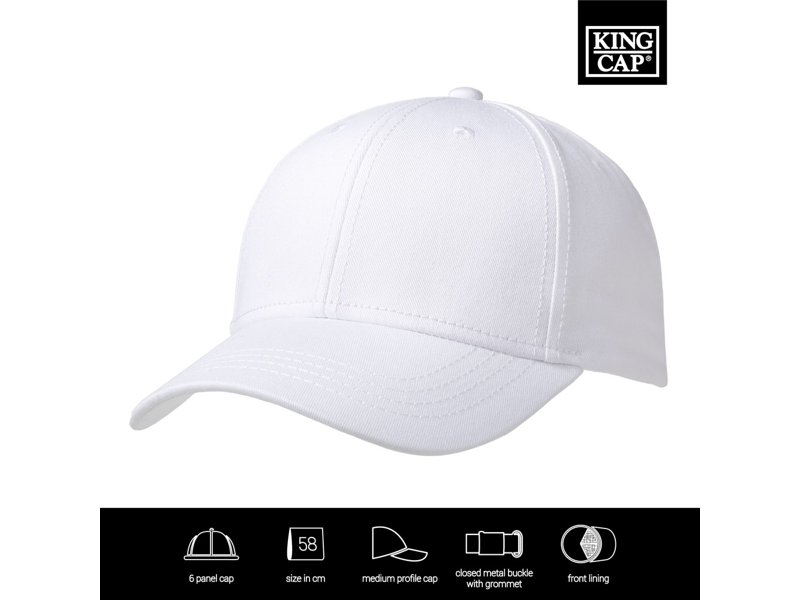 Luxe Fine Cap van topmerk KINGCAP | v.a. 25 stuks leverbaar met eigen logo