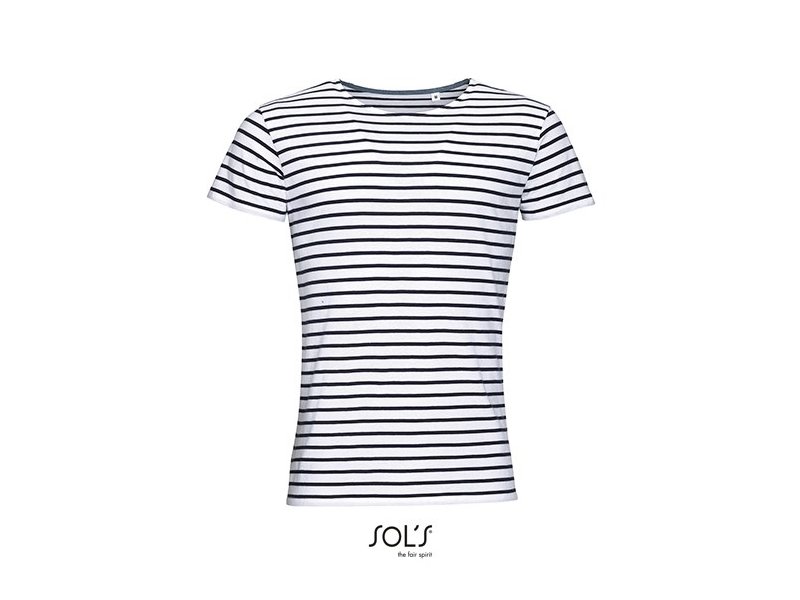 SOL´S - Men´s Round Neck Striped T-Shirt Miles