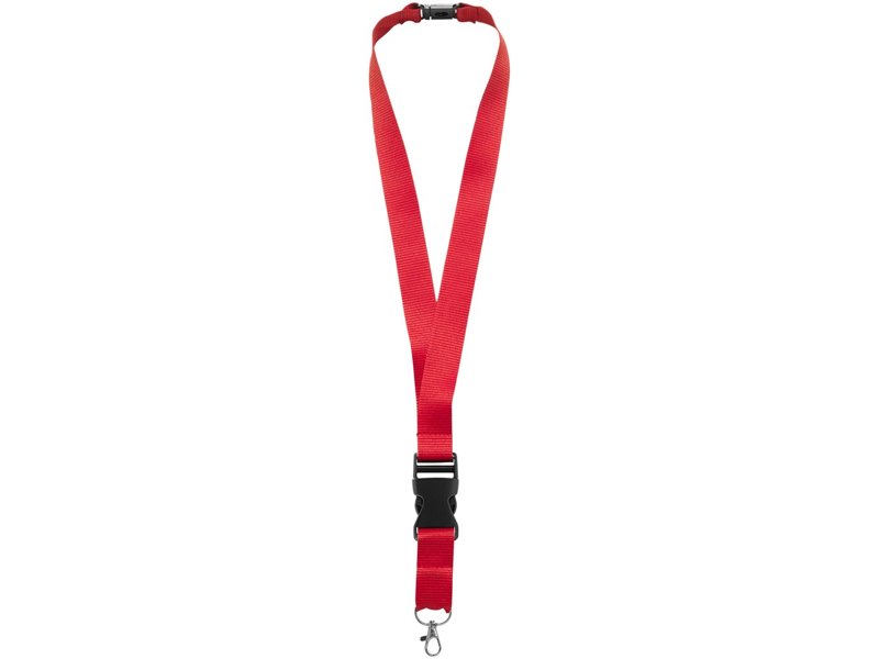 Yogi lanyard met afneembare gesp en veiligheidssluiting