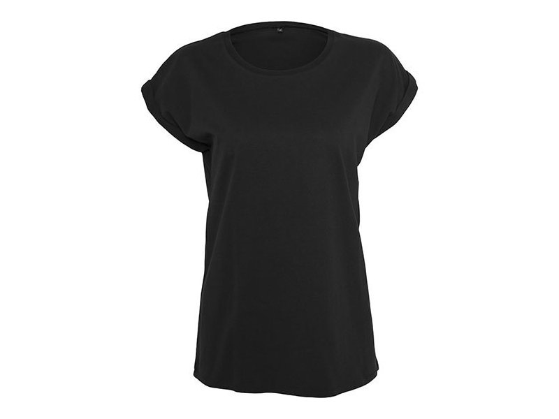 BYB Women's extended shoulder tee