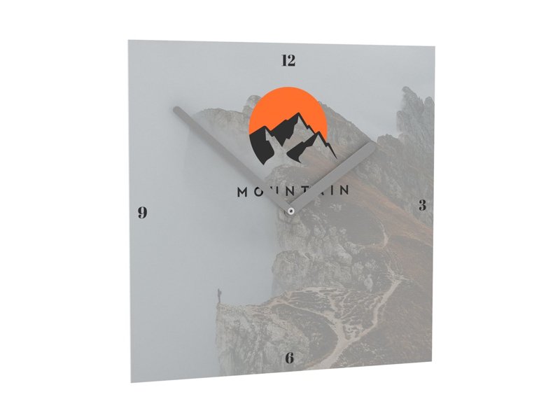 Horae Wall Clock Square 250 x 250 mm