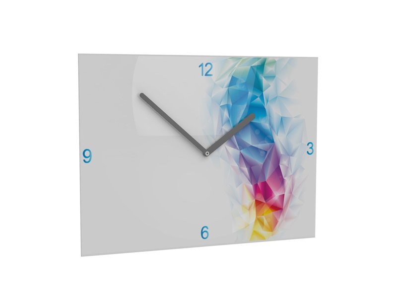 Horae Wall Clock Premium Rectangular 250 x 350 mm