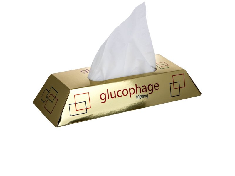 Tissue box goudstaaf