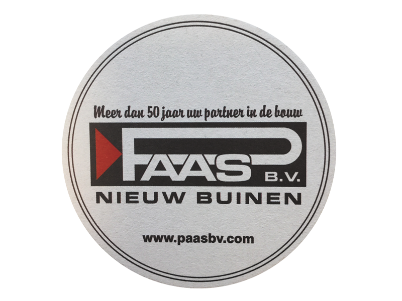 Bierviltjes rond 103 mm