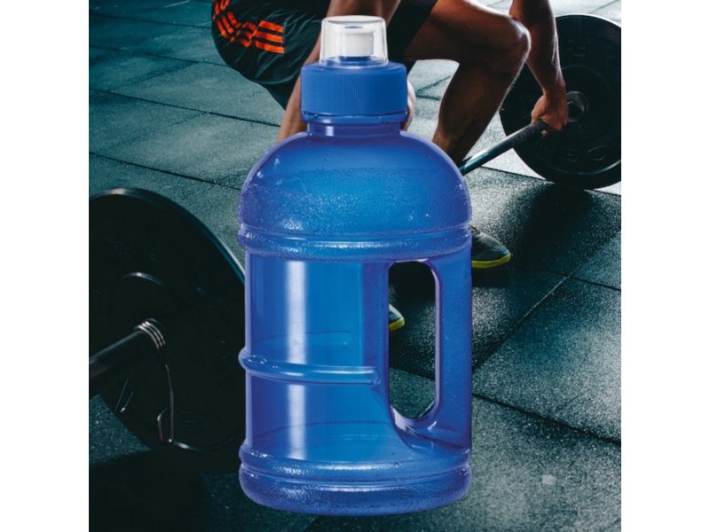 Grote sportbidon 1250 ml bestel je met logo bij Totziens Promotions