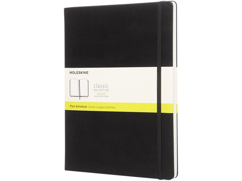 Classic XL hardcover notitieboek - effen