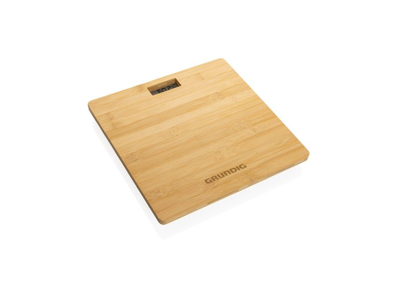 Grundig Bamboe digitale weegschaal