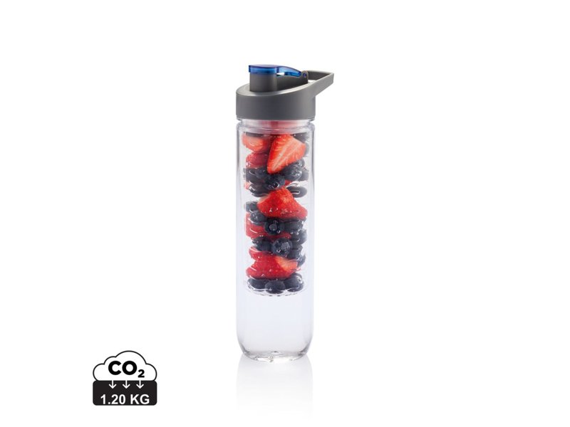 Waterfles met fruit infuser bedrukken