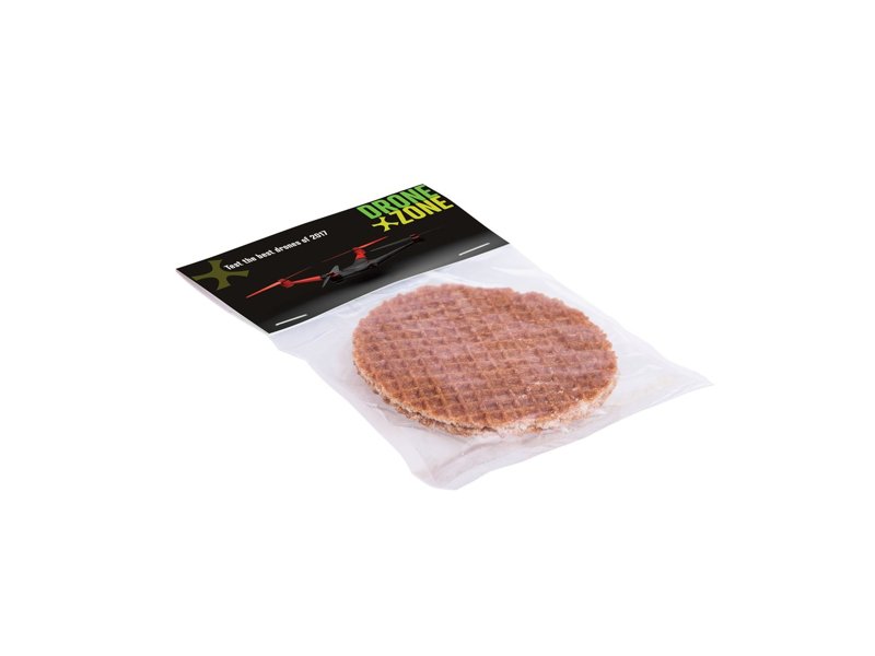 Stroopwafel met kopkaartje