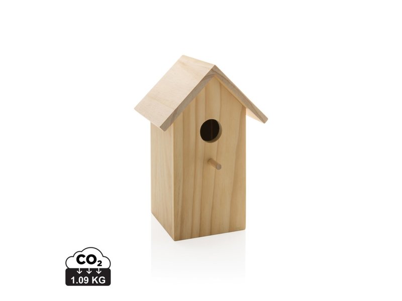 Houten vogelhuisje