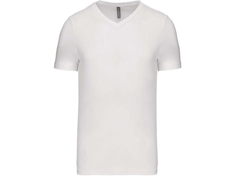 Kariban T-shirt Heren V-hals | Shirts bedrukken