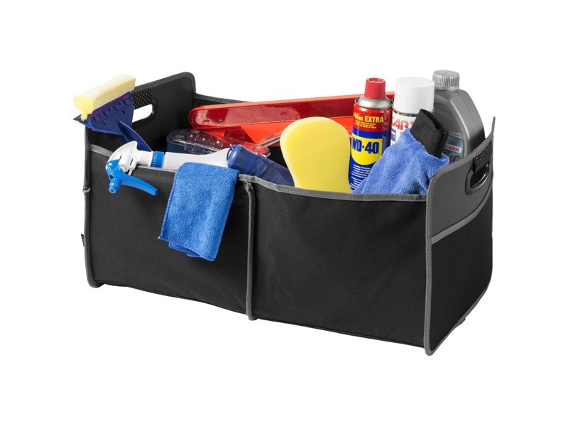 Accordion kofferbak organizer