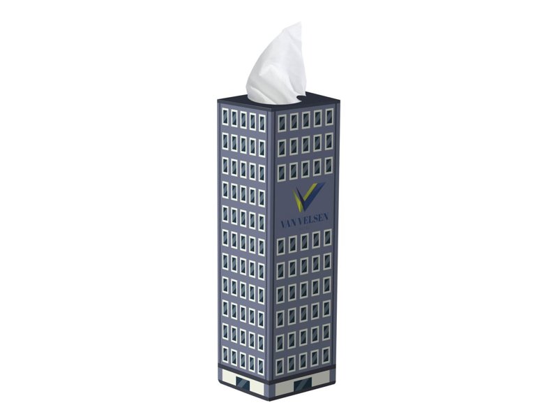 Tissue box toren