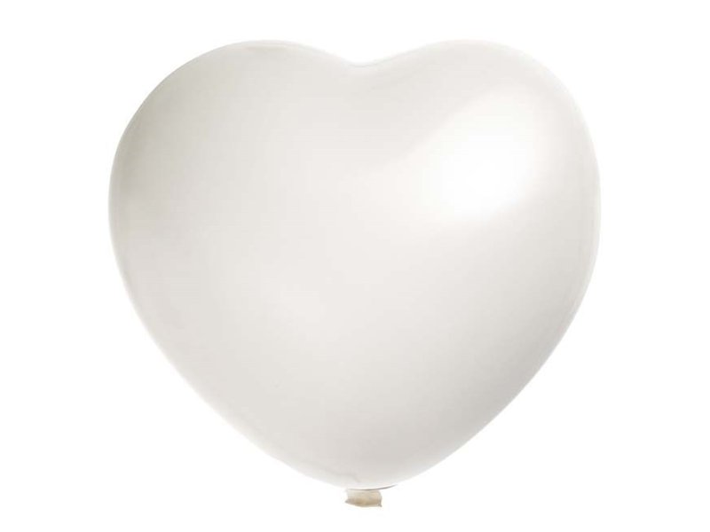 Onbedrukte reuzen hart 300 cm Ø 110 cm / 40 inch
