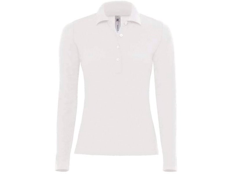 B&C longsleeve dames polo » Groothandel dames polo's | TIP!