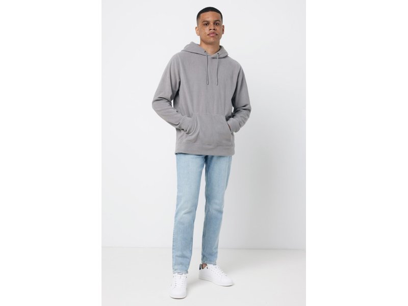 Iqoniq Trivor gerecycled polyester fleece hoodie