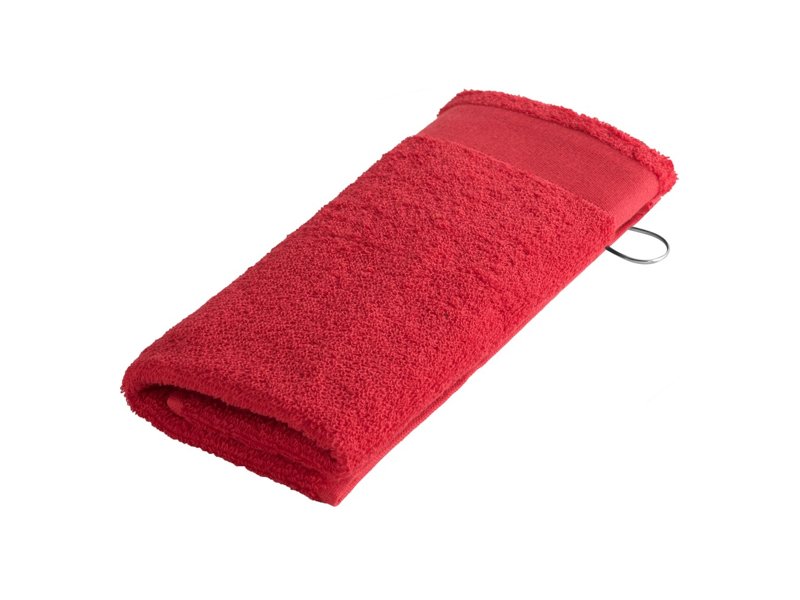 Sophie Muval golfhanddoek met clip, met een band