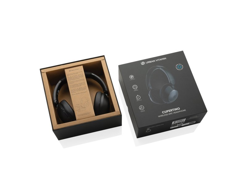 Urban Vitamin Cupertino RCS rplastic ANC hoofdtelefoon Urban Vitamin Cupertino RCS rplastic ANC hoofdtelefoon