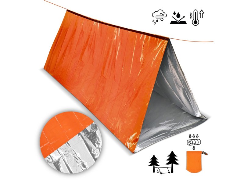 Compacte noodtent voor overleven in de buitenlucht Compacte noodtent voor overleven in de buitenlucht