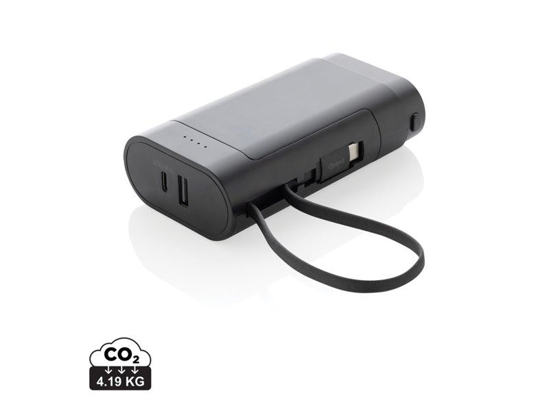 CycleCell 10.000 mAh powerbank met verwijderbare batterij