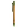 Ball pen bamboe met tarwestro