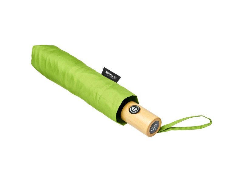 Bo 21” opvouwbare automatische gerecyclede PET paraplu Bo 21” opvouwbare automatische gerecyclede PET paraplu
