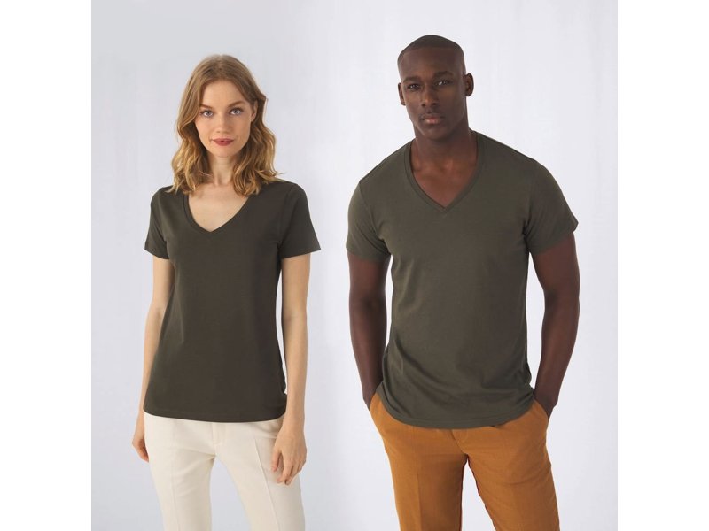 B&C Organic Cotton Inspire V-neck T-shirt / Woman B&C Organic Cotton Inspire V-neck T-shirt / Woman
