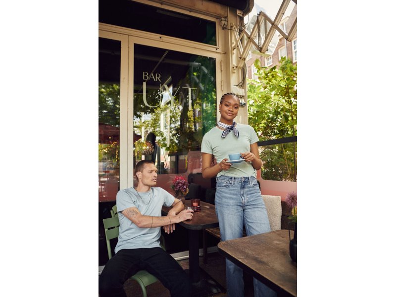 Basic t-shirts van Clique, ideaal om te bedrukken met uw logo