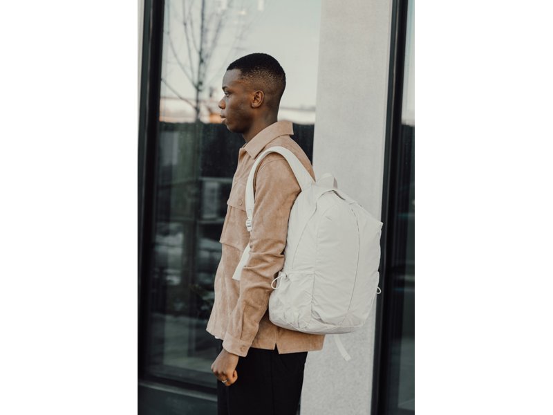 KENTO URBAN RCS recycled nylon 15,6 inch rugzak met voorvak KENTO URBAN RCS recycled nylon 15,6 inch rugzak met voorvak
