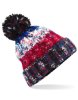 Beechfield - Corkscrew Pom Pom Beanie Beechfield - Corkscrew Pom Pom Beanie