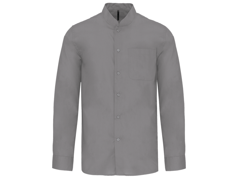 Kariban Herenoverhemd met "Mao" kraag lange mouwen Kariban Herenoverhemd met "Mao" kraag lange mouwen