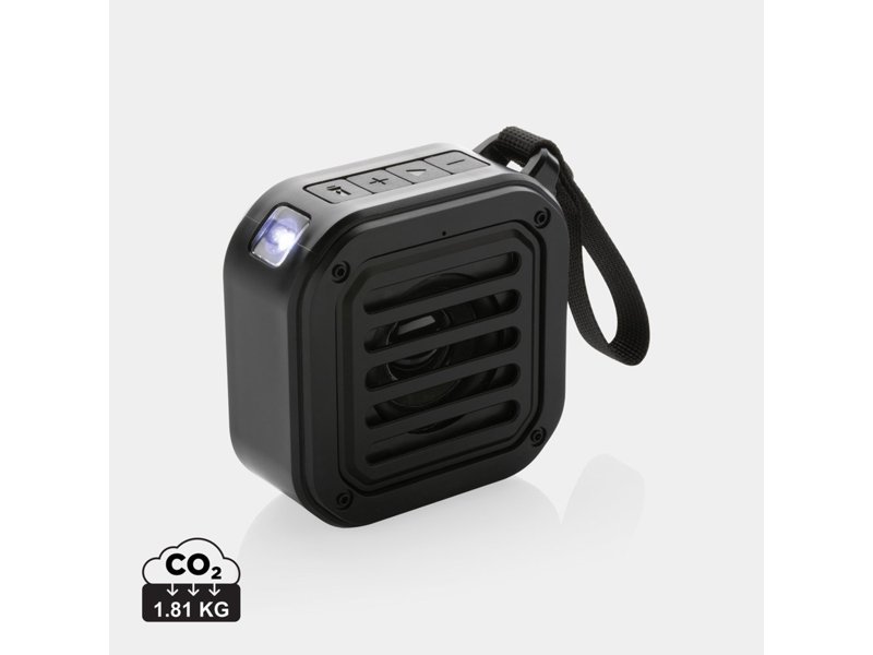 3W RCS gerecycled plastic draadloze Sunwave solar speaker 3W RCS gerecycled plastic draadloze Sunwave solar speaker