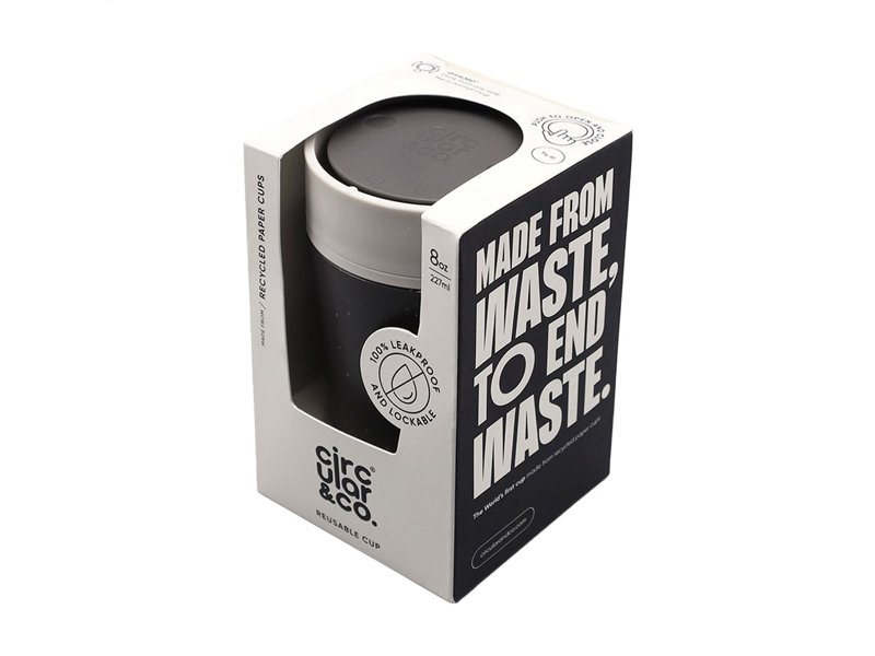 Circular&Co Recycled Coffee Cup 227 ml koffiebeker Circular&Co Recycled Coffee Cup 227 ml koffiebeker
