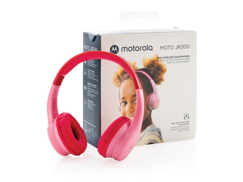 Motorola JR 300 kids wireless safety hoofdtelefoon Motorola JR 300 kids wireless safety hoofdtelefoon