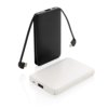 5.000 mAh zakformaat powerbank met geïntegreerde kabels 5.000 mAh zakformaat powerbank met geïntegreerde kabels
