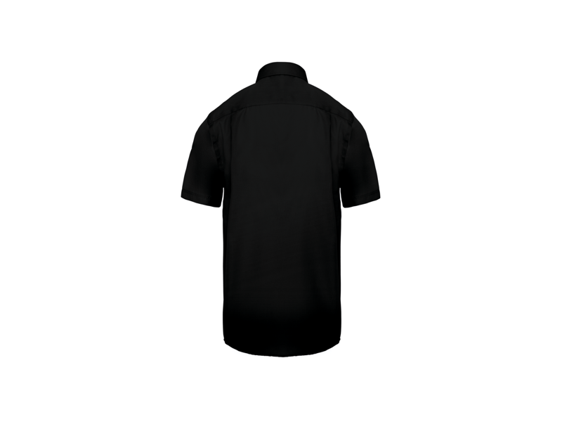 Kariban Heren non-iron overhemd korte mouwen