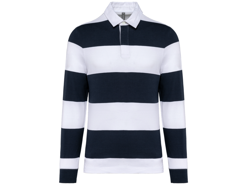 Kariban Rugbypolo gestreept