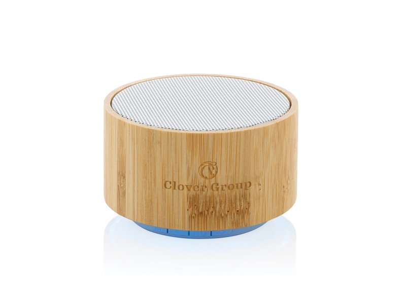 RCS gereycled plastic en bamboe 3W draadloze luidspreker RCS gereycled plastic en bamboe 3W draadloze luidspreker