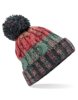 Beechfield - Corkscrew Pom Pom Beanie Beechfield - Corkscrew Pom Pom Beanie