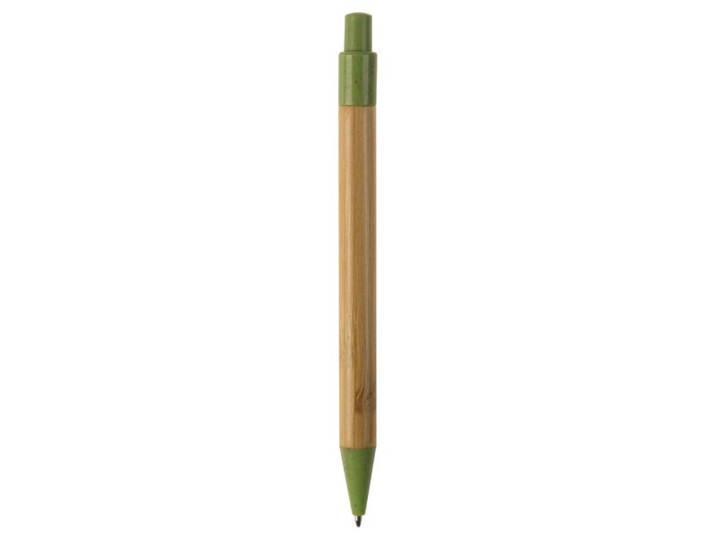 Ball pen bamboe met tarwestro