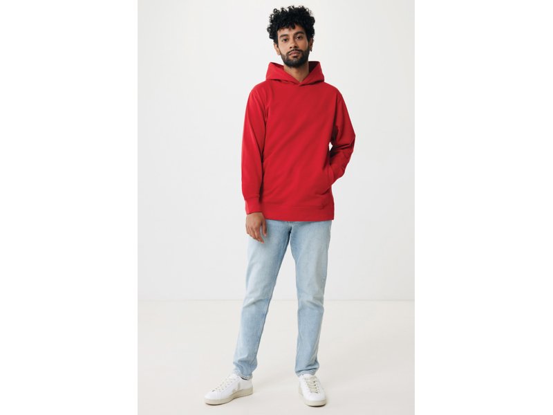 Iqoniq Yengo recycled katoen hoodie met steekzakken Iqoniq Yengo recycled katoen hoodie met steekzakken