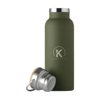 Nordvik Recycled Steel 500 ml drinkfles