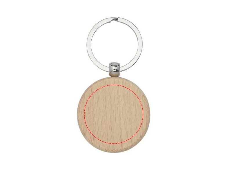 Giovanni beukenhouten ronde sleutelhanger Giovanni beukenhouten ronde sleutelhanger