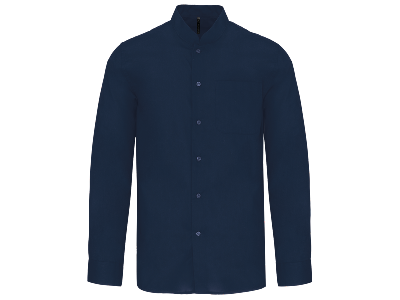 Kariban Herenoverhemd met "Mao" kraag lange mouwen Kariban Herenoverhemd met "Mao" kraag lange mouwen