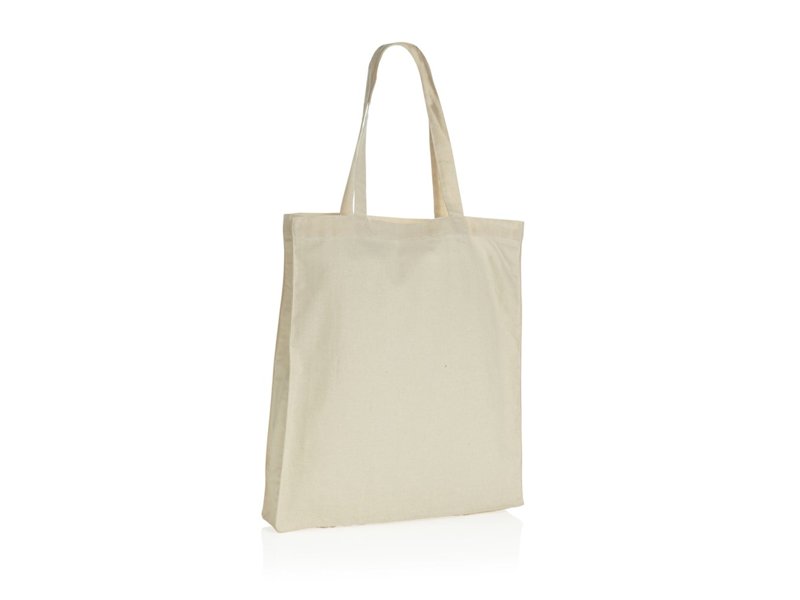 Impact AWARE™ gerecycled katoenen draagtas met bodem 145gsm Impact AWARE™ gerecycled katoenen draagtas met bodem 145gsm