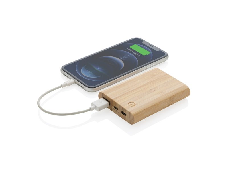 Bamboe 5.000 mAh powerbank