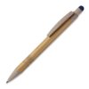 Balpen bamboe en tarwestro met stylus Balpen bamboe en tarwestro met stylus