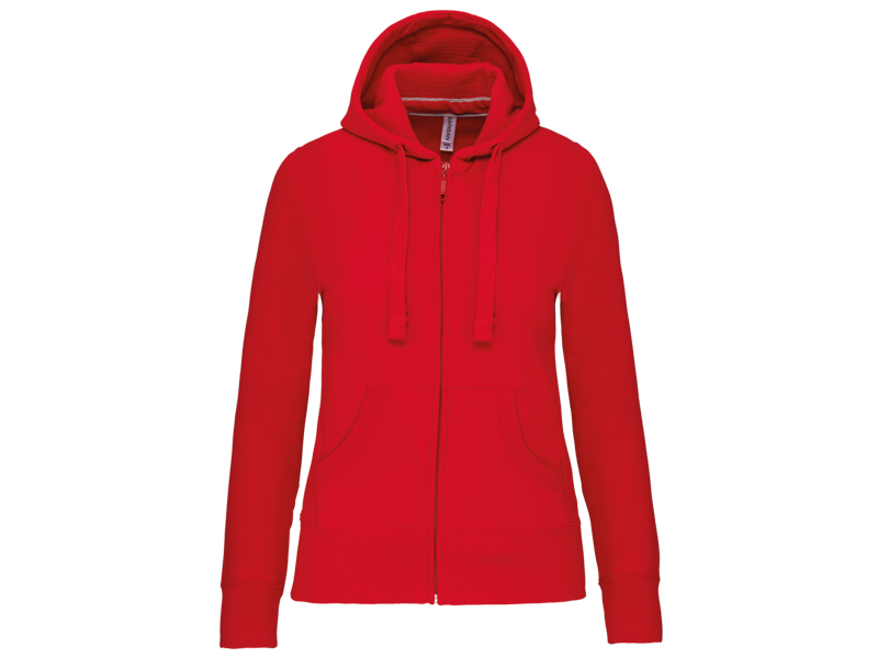 Damevest van Kariban, leuk als dames teamsweaters met logo